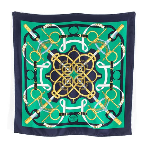 Hermès Eperon d'Or Silk Scarf 